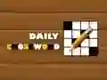 Jogo Crucigrama diário online