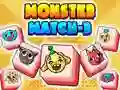 Jogo Monstro Match-3 online