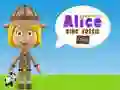 Jogo Mundo de Alice: Fóssil de Dino online Jogo Mundo de Alice: Fóssil de Dino online