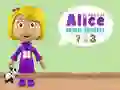 Jogo Mundo dos Números Animais da Alice online