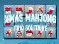 Jogo Solitaire Mahjong de Natal Trio online
