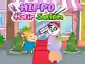 Jogo Salão de Cabelos do Hipopótamo online