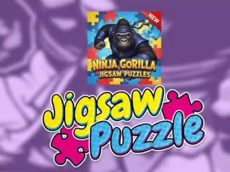 Jogo Ninja Gorilla Jigsaw quebra-cabeças online