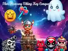 Jogo Tesouro de Thor: Conquista das Chaves Vikings online Jogo Tesouro de Thor: Conquista das Chaves Vikings online