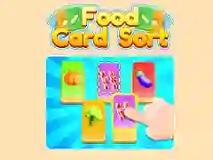 Jogo Classificação de Cartões de Comida online Jogo Classificação de Cartões de Comida online