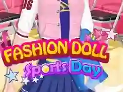 Jogo Dia de Esportes da Boneca Fashion online