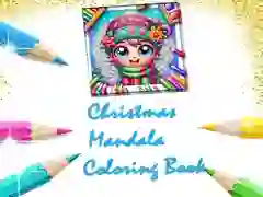 Jogo Livro de Colorir Mandala de Natal online