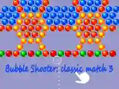 Jogo Bubble Shooter: clássico match 3 online