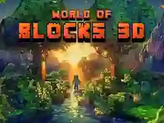 Jogo Mundo dos Blocos 3D online Jogo Mundo dos Blocos 3D online