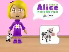 Jogo Mundo de Alice Imagens e Palavras online Jogo Mundo de Alice Imagens e Palavras online