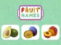 Jogo Nomes de Frutas online