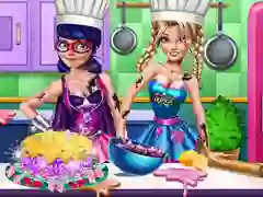 Jogo Concurso de Culinária de Super-Heróis online Jogo Concurso de Culinária de Super-Heróis online