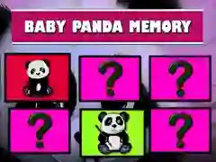 Jogo Memória do Bebê Panda online