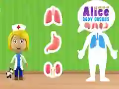 Jogo Mundo dos Órgãos do Corpo de Alice online