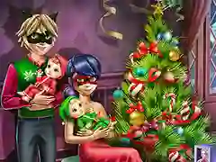 Jogo Natal da Família Dotted online Jogo Natal da Família Dotted online