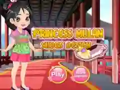 Jogo Design de sapatos da princesa Mulan online