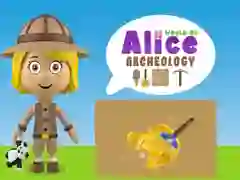 Jogo Mundo da Arqueologia de Alice online