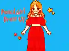 Jogo Vestir a Menina Lápis online