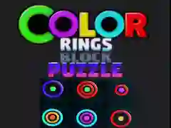 Jogo Quebra-Cabeça de Blocos com Anéis Coloridos online Jogo Quebra-Cabeça de Blocos com Anéis Coloridos online
