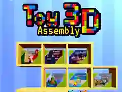 Jogo Montagem de Brinquedos 3D online Jogo Montagem de Brinquedos 3D online