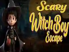 Jogo Escape do Menino Bruxa Assustador online Jogo Escape do Menino Bruxa Assustador online