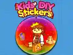 Jogo Adesivos DIY para Crianças online Jogo Adesivos DIY para Crianças online