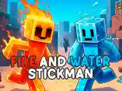 Jogo Stickman Fogo e Água online Jogo Stickman Fogo e Água online