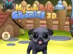 Jogo Meu adorável filhote grooming 3D online