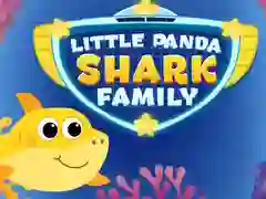 Jogo Pequena Família Panda Tubarão online