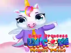 Jogo Telefone Móvel da Princesa Bebê Unicórnio online