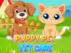 Jogo Cuidado Veterinário de Filhotes online
