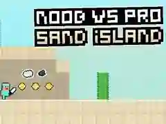 Jogo Noob vs Pro: Ilha de Areia online