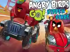 Jogo Angry Birds Go! Estrelas escondidas online