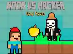 Jogo Noob vs Hacker Maçã Dourada online