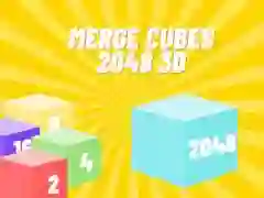 Jogo Mesclar Cubos 2048 3D online Jogo Mesclar Cubos 2048 3D online
