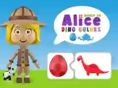 Jogo Mundo das Cores Dino da Alice online Jogo Mundo das Cores Dino da Alice online