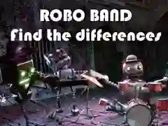 Jogo Banda de Robôs - Encontre as Diferenças online