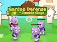 Jogo Defesa do Jardim - Cerco dos Zumbis online Jogo Defesa do Jardim - Cerco dos Zumbis online