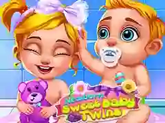 Jogo Gêmeos Bebês Doces Nascidos online