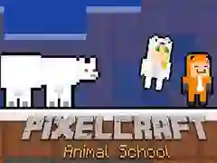 Jogo Escola de Animais PixelCraft online