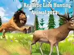 Jogo Caça realista de leões 2024 online