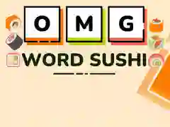 Jogo OMG Sushi de Palavras online Jogo OMG Sushi de Palavras online