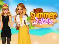Jogo Estética de Verão das Melhores Amigas online