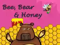 Jogo Abelha, Urso e Mel online Jogo Abelha, Urso e Mel online