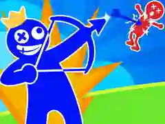 Jogo Quebra-Cabeças de Espião do Boneco de Palito Vermelho e Azul 2 online