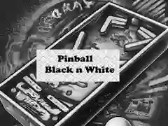 Jogo Pinball Preto e Branco online