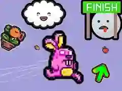 Jogo A Aventura Desafiante do Coelhinho Fofo online