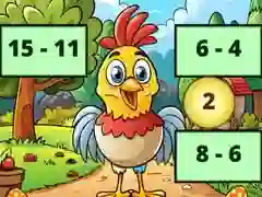 Jogo Subtração: Revelar a Imagem da Ave online Jogo Subtração: Revelar a Imagem da Ave online