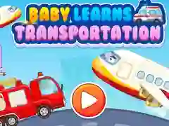 Jogo Bebê Aprende Transporte online Jogo Bebê Aprende Transporte online