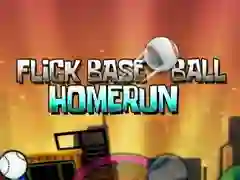 Jogo Flick Baseball Super Home Run online
